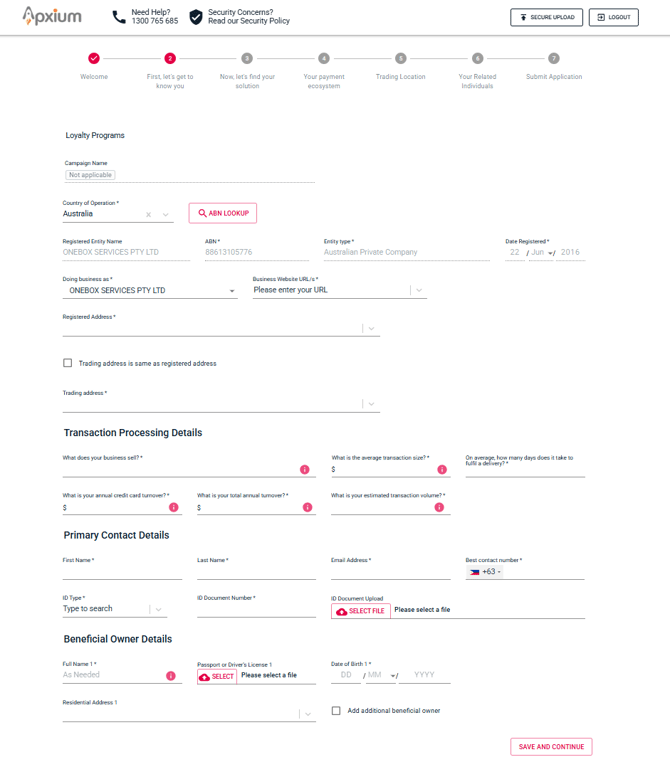 Page 2 - First Lets get to know you