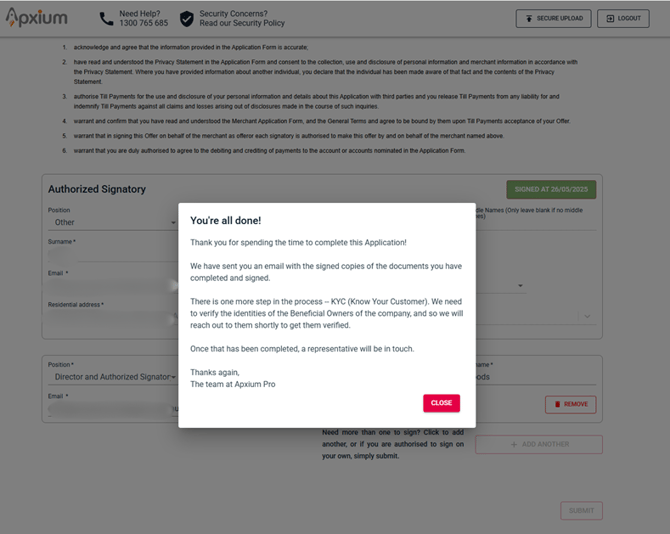 Page 6 - sumbit application blur