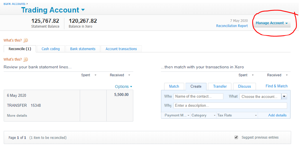 Xero Rule - Passing on merchant fees